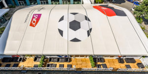 Structure pour l'Euro de Football
