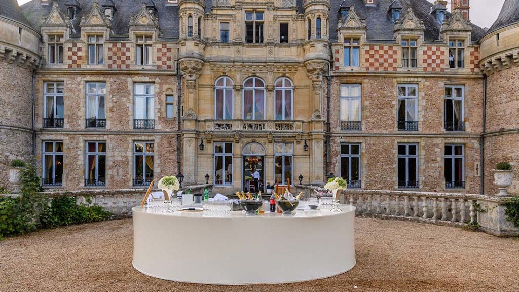 Buffet mariage château