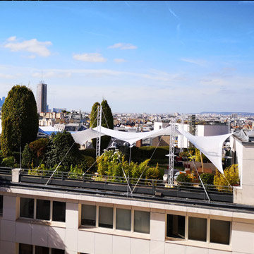 Voile Lycra en rooftop