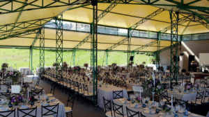 Salle de réception mariage au bord du lac