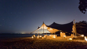 Soirée sur la plage