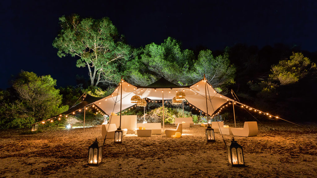 Soirée sur la plage