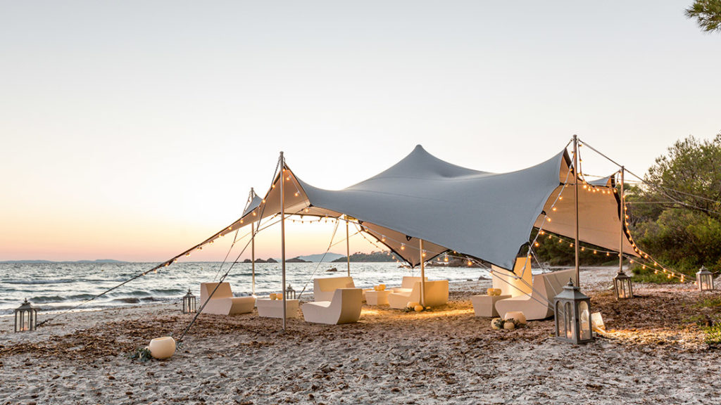 Soirée sur la plage