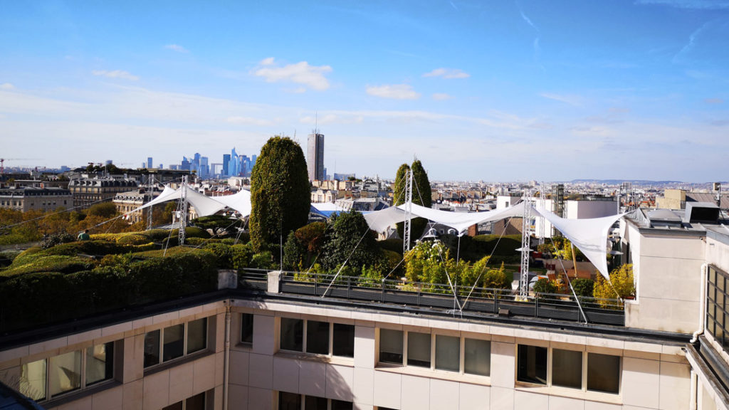 Voile Lycra en rooftop